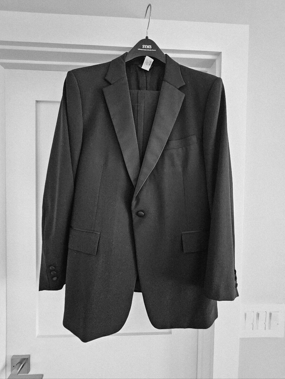 After Six 2Pc Men's Black Tuxedo 42R